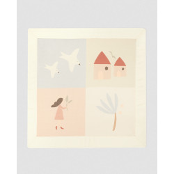Tapis de jeu Playground carré - Sweet home