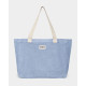 Sac cabas Claude - Eponge bleu nuage