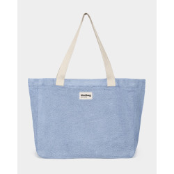 Sac cabas Claude - Eponge bleu nuage