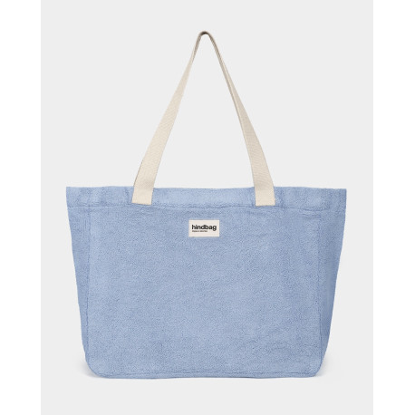 Sac cabas Claude - Eponge bleu nuage
