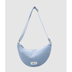 Sac banane Andrea - Denim bleu