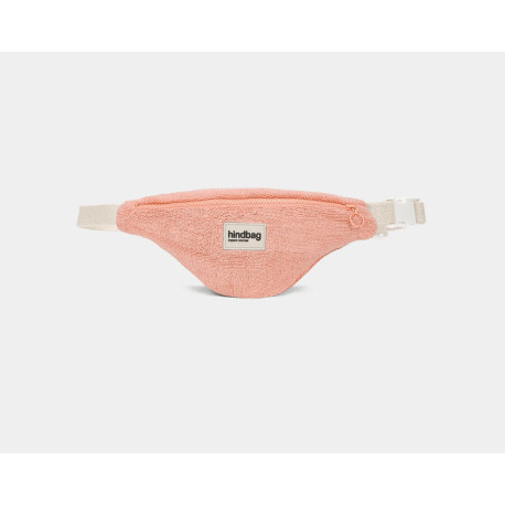 Sac banane enfant Augustin - Eponge rose corail