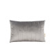 Coussin Akamba velours slate grey