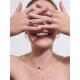 Collier Trio Gallica - Mystic pink