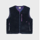 Veste sherpa sans manches marine - Taille S