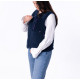 Veste sherpa sans manches marine - Taille S