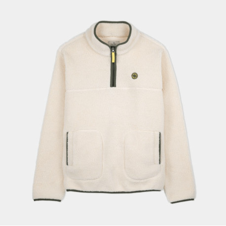 Pull sherpa Ivoire - Taille L