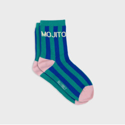 Chaussettes rayées - Mojito - Taille 37/40