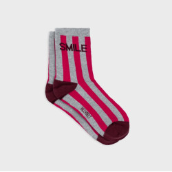 Chaussettes rayées - Smile - Taille 37/40