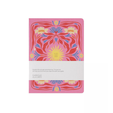 Agenda scolaire 2025/2026 - Sun pink