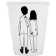 Tasse Couple nu de dos