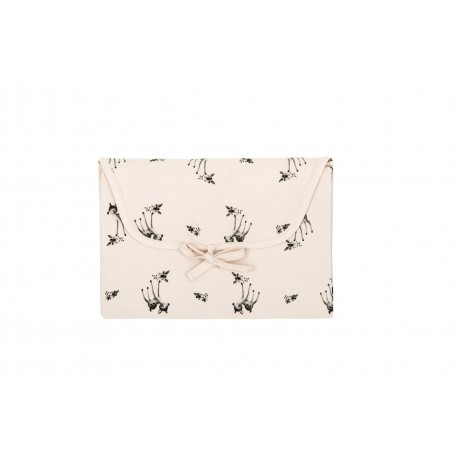 Matelas à langer imprimé faon - Rose clair