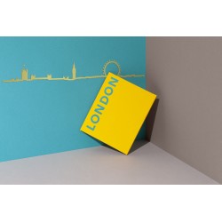Silhouette de Londres - doré