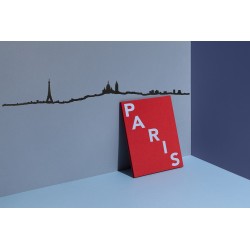 Silhouette de Paris - noir