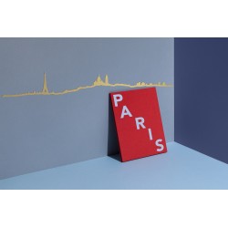 Silhouette de Paris - doré