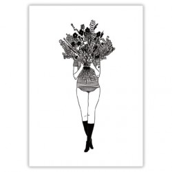 Affiche Flower girl