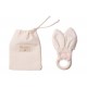 Anneau de dentition bunny - rose
