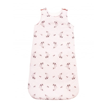 Gigoteuse imprimé faon rose 3/18 mois