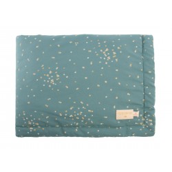 Couverture gold confettis/magic green Mini