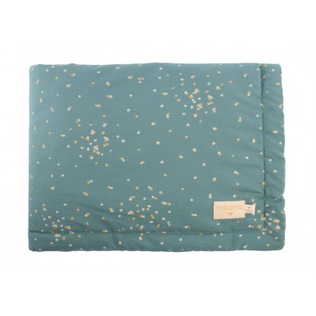 Couverture gold confettis/magic green Mini