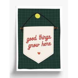 Affiche A4 Good things