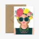 Carte hippie birthday